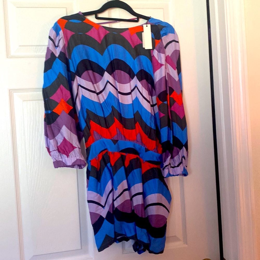 NWT never worn, multi color romper